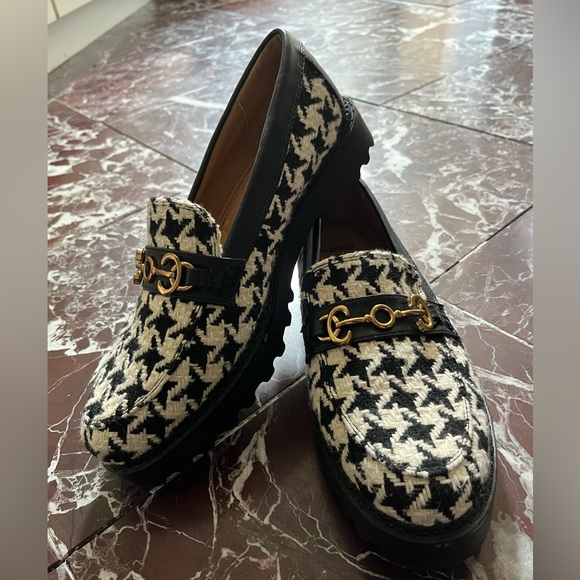Circus Sam Edelman Deana Bit Lug Houndstooth Loafer - Picture 5 of 5